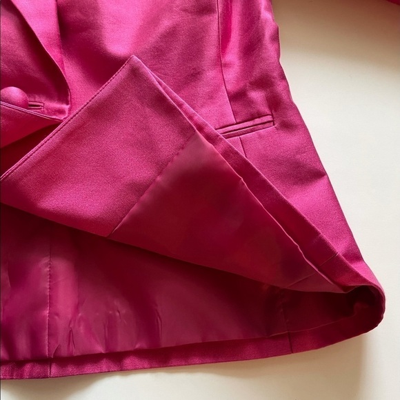 NWT ($200) Talbots Blazer Jacket Coat Office Career Work Pink Jacket, Sz 8 - Picture 10 of 14